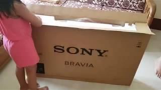 Sony Bravia X75E  4K HDR TV - Unboxing