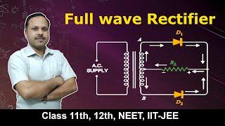 Full wave Rectifier | Semiconductor Electronics | 12th Physics Term 2 #cbse