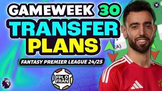 FPL GW30 MY TRANSFER PLANS! | Fantasy Premier League 2024/25