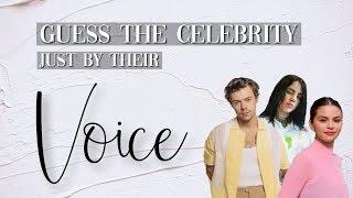 Guess the celebrity by their VOICE!