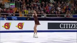 Evgenia Medvedeva 2018 FS Europeans British Commentator FLOP.