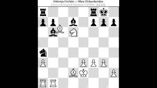 Viktorija Cmilyte Vs Maia Chiburdanidze