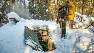 ТОПИМ до +110 ДОМ ПОД ЗЕМЛЕЙ | ДЕЛАЕМ БАНЮ В ЗЕМЛЯНКЕ | ЛЕСНАЯ КУХНЯ и РЫЖИЙ ЗВЕРЬ