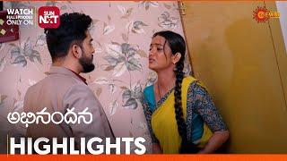 Abhinandana - Highlights of the day | Watch full EP only on Sun NXT | 21 Dec 2024 | Gemini TV