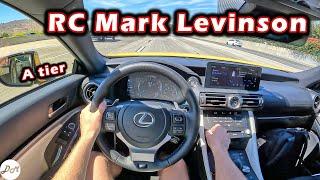 2023 Lexus RC – Mark Levinson 17 Speaker Sound System Review