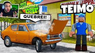 MY SUMMER CAR no ROBLOX ATUALIZOU e PASSOU dos LIMITES...