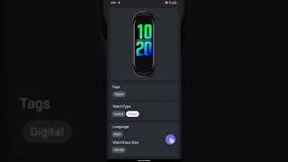 WatchFaces for Mi Band 5 - Working with Android 11