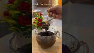 1K Special ️ Steam Chocolate Cup Cake | No Maida, No Sugar, No Oven! |#Shorts#shortsfeed #ytshorts
