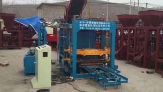 show around detail GiantLin brick machinery QT4-18 automatic concrete block machine