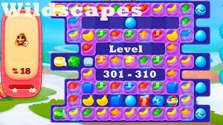 Wildscapes Level 301- 310 HD Walkthrough | Gameplay | 3 - match game | ios | android | pc | app