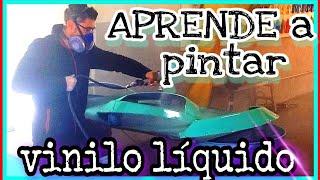 APRENDE a PINTAR con Vinilo Liquido. Facil y RAPIDO !