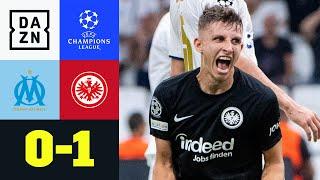 Premierensieg für die Adler: Marseille - Frankfurt 0:1 | UEFA Champions League | DAZN