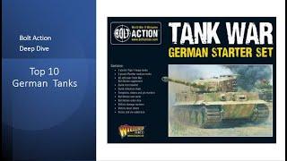 Top 10 German Vehicles for the Tank Slot in the Generic Reinforced Platoon