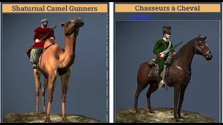 Napoleon: Total War 1vs1: Shaturnal Camel Gunners vs Chasseurs à Cheval