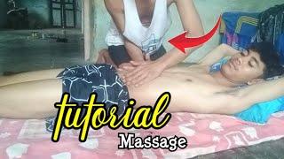 Massage Tutorial : How to massage therapy technique traditional