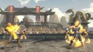 MK9 New Klassic Scorpion Gameplay Mortal Kombat 2011 MK9 Scorpion Classic Costume Gameplay