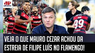 "HÁ UMA EUFORIA EXAGERADA e PERIGOSA! O Flamengo..." Mauro Cezar ANALISA ESTREIA de Filipe Luís!