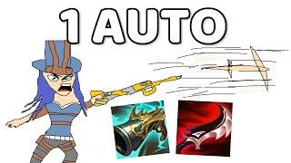 1 auto attack caitlyn