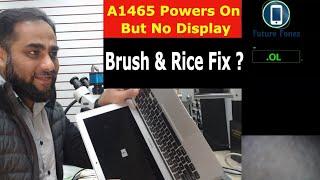 Macbook Air A1465 No Display, Fast Fan Fix