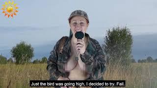 DUCK HUNTING 2019. Autumn hunting. Hunting on UAZ. Naturism. Nudism. INF. Mila naturist.