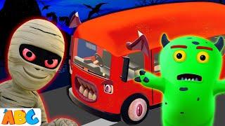 Spooky Wheels On the Bus with the Monster  | Bus Ride For Kids | Scary Songs by @AllBabiesChannel