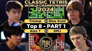 GAME CRASHER SHOWDOWN | Blue Scuti vs Tristop - Alex T vs DMJ  | Top 8 CTWC 2024