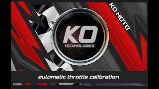 KO Moto Automatic Throttle Calibration Method