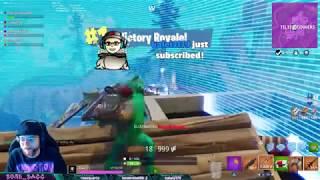 Fortnite Victory - Perfect Timing Twitch Sub!