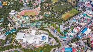 Sm City Baguio and Nearby Places Aerial View