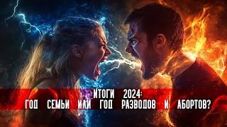 Почему про$$$рали год семьи? Мизандрия в прямом эфире! Каким будет 2025?