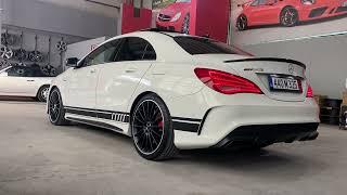 Mercedes CLA 45 AMG Exhaust Sound *CLASS MOTORS HASKOVO*