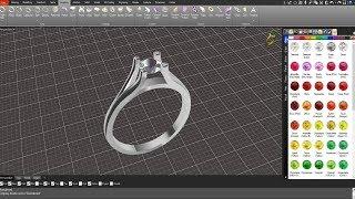 Parametric Jewellery Design in RhinoGold 6