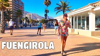 Fuengirola City (Malaga Spain) 4K Relaxing Walking Tour️ Beach Situation, Summer Latest Update