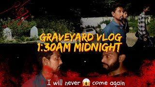 Graveyard vlog with friends | paranormal activity | bilal rider vlogs