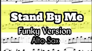 Stand By Me Alto Sax Play Along Backing Track Sheet Music Partitura