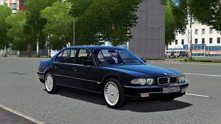 BMW E38 750 i -Test Drive (City Car Driving)