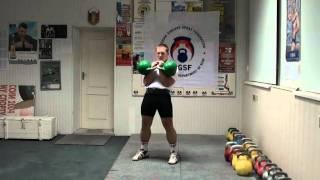 Толчок гирь - техника от Игоря Морозова - RGSI Jerk kettlebells