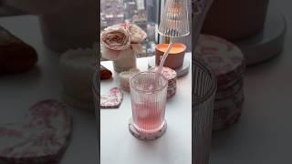 DIY pink coasters  #diy #pink #coasters #drink #aesthetic #asmr #thatgirl #crafts #clay #decor