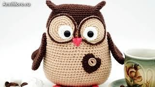 Амигуруми: схема Сова. Игрушки вязаные крючком - Free crochet patterns.