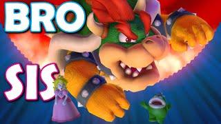 PLAYING AS BOWSER!! (ALL BOARDS) Mario Party 10 - Who will win? *Bro vs Sis!*