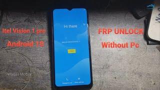 Itel Vision1 Pro Android 10 Frp/Google Account lock bypass Without PC by Waqas Mobile