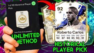 UNLIMITED 1 OF 10 HISTORICAL PLAYER PICK METHOD! FC 25