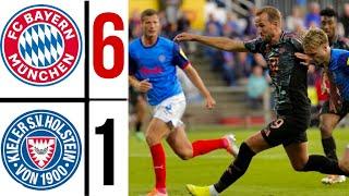 Bayern München vs Holstein Kiel (6-1) Highlights | bundesliga 2024/25 harry kane & jamal musiala