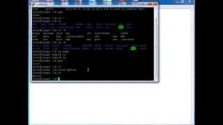 Linux Training - HOW TO Log into Linux with Putty and Basic Linux Commands