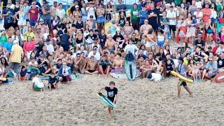World Champion Skimboarders compete in Brazil