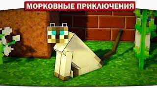 Опасные поиски КОТИКОВ!! 20 - Морковные приключения (Minecraft Let's Play)