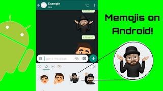 How to get Memoji like stickers on Android?