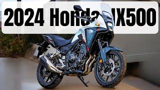 2024 HONDA NX500 IS SUPERIOR TO THE CB500X | Best Motorcycle | Info Moto