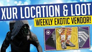 Destiny 2 | WHERE IS XUR? Dawn Exotics & Inventory | 17th January 2020