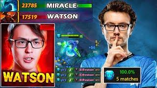 Watson's Last Pick COUNTER Miracle's win streak hero? SORRY not today